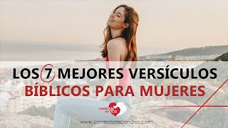 ♀️ Los 7 Mejores Versículos Bíblicos para Mujeres Mensajes de la Biblia para la Mujer [upl. by Ajup696]