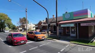 4K BENDIGO AUSTRALIA City tour by vintage tram [upl. by Oeflein71]