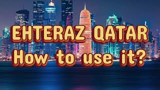 Ehteraz App  How to use it  Qatar  OFW [upl. by Placidia]