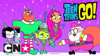 Haideți tineri titani  Toate episoadele speciale de Crăciun  Cartoon Network [upl. by Assirram248]