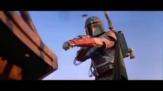 Favorite Movie Clips of All Time  Star Wars Return of the Jedi  Boba Fetts Demise [upl. by Nagaem]