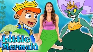 Little Mermaid Chapters 110 The Full Fairy Tale  Story Time with Ms Booksy at Cool School [upl. by Drofdarb]