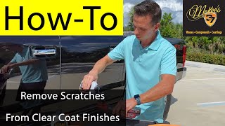 How to Remove Scratches in Clear Coat [upl. by Arly271]