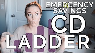 HOW TO BUILD A CD LADDER  Emergency Savings Fund [upl. by Elna]