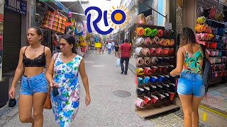 🇧🇷 RIO DE JANEIRO Downtown Rio City Center — BRAZIL Walking Tour [upl. by Ecnal]