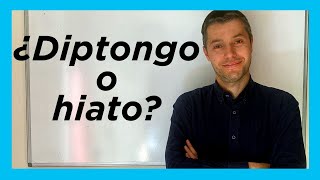 DIPTONGO vs HIATO ¿Tildes Explicación FÁCIL [upl. by Odetta]