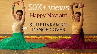 Navratri Dance Cover  Shubharambh  Kai Po Che  Saandra and Anamika [upl. by Adkins]