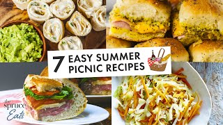 7 Easy Picnic Food Ideas For Your Next Summer Picnic 🍉 🌈 The Spruce Eats PicnicIdeas [upl. by Nnaik]