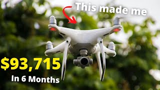 I MADE 93715 IN 6 MONTHS with my Drone  Drone Photogrammetry [upl. by Ecinue]