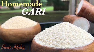 How To Make Authentic Gari At Home [upl. by Ailimaj339]