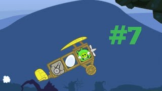 Bad Piggies  CATCH MARBLE CRATE WITH ALIEN KITE [upl. by Zacharias]