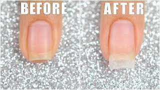 How To Extend Your Short Nail Using Dip Powder  LIFEISNAILS [upl. by Yentroc]