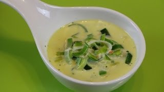 KäseLauchSuppe Rezept vegetarisch  Der Bio Koch 590 [upl. by Wileen]