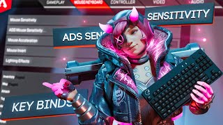 HisWattson’s Mouse amp Keyboard Settings  Apex Legends [upl. by Gaulin]