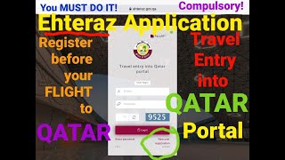 Ehteraz RegistrationTravel Entry into Qatar Portal OFW Guide [upl. by Gerhan]