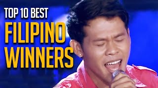 Top 10 Filipino🇵🇭 WINNER Auditions Worldwide [upl. by Karmen]