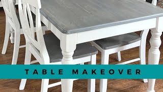 Furniture Makeover  Start to Finish  How to Update a Table [upl. by Bern]