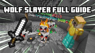 Hypixel Skyblock Wolf Slayer  FULL GUIDE [upl. by Ches]