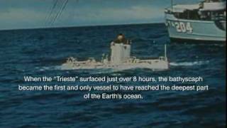 ROLEX History 1960 Bathyscaph Trieste Record Divempg [upl. by Engapmahc]