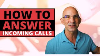 Customer Service Training  How To Answer Incoming Calls [upl. by Kreindler]