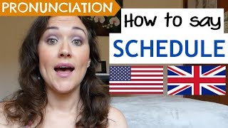 How to Pronounce SCHEDULE US UK amp Australian pronunciation [upl. by Ylle]