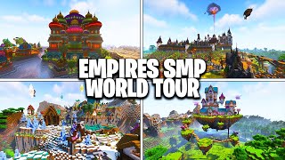 EMPIRES SMP WORLD TOUR Full Empires World Tour [upl. by Elaen627]