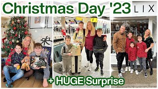 Christmas Day Vlog 2023  HUGE Surprise Trip [upl. by Beshore]