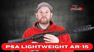 PSA Lightweight AR15 Review  Palmetto State Armory 16quot M4 556 MLOK Rifle [upl. by Ferne]