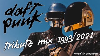 Daft Punk Tribute Mix 19932021  Mixed by Azzeration [upl. by Soilisav]