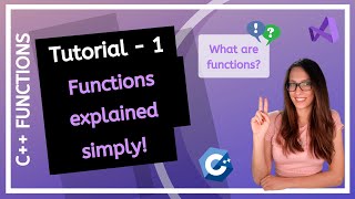 C FUNCTIONS 2025  What are functions PROGRAMMING TUTORIAL [upl. by Terence]