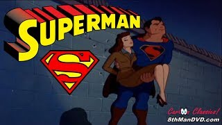 SUPERMAN CARTOON Eleventh Hour 1942 HD 1080p  Bud Collyer Joan Alexander Jackson Beck [upl. by Kean]