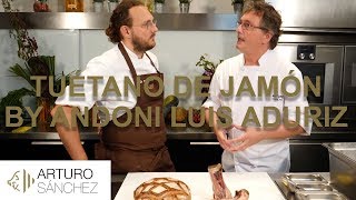 Tuétano de jamón Arturo Sánchez by Andoni Luis Aduriz [upl. by Brook]