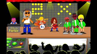 2 Times Table Song  Percy Parker  Wave Your Arms In The Air With Percy  with animation and lyrics [upl. by Anallise924]