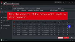How to Reset Password Using iVMS 4200 3 1 [upl. by Aek532]