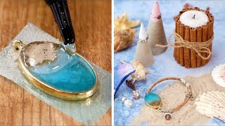 15 Stunning Resin and Jewelry Crafts and DIYs [upl. by Buxton]