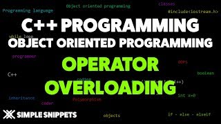 Operator Overloading in C Programming  C Programming for Beginners [upl. by Buzzell]