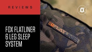 CARPologyTV  Fox Flatliner 6 Leg Sleep System Review  Foxs most comfortable bedchair ever [upl. by Nnylram962]