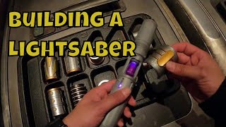 Galaxys Edge  Building a Lightsaber at Savis workshop FULL EXPERIENCE [upl. by Dalohcin]