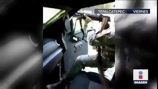 Captan a integrante del CJNG disparando en Tepalcatepec  Noticias con Ciro Gómez Leyva [upl. by Neau]