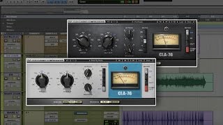 Parallel Compression for Drums with CLA76 and PuigTec EQ [upl. by Nolham]