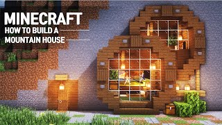 Minecraft  MOUNTAIN HOUSE TUTORIAL｜How to Build in Minecraft 66 [upl. by Betteann]