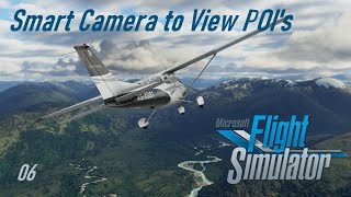 Microsoft Flight Simulator 06 Smart Camera to View POI’s [upl. by Elazaro]