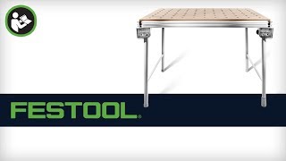 Festool MFT3 Portable Workbench  Setup and Applications [upl. by Dowzall290]