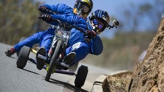 High Speed Downhill Trike Racing [upl. by Matias123]