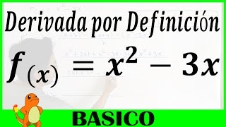 Derivada por Definición  Ej1 Polinomio [upl. by Baptlsta]