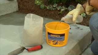 QUIKRETE Vinyl Concrete Patcher Product Feature [upl. by Lehcim]