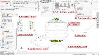 25 Tips and Tricks in Solidworks [upl. by Annayt]