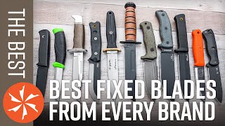 The Best Fixed Blade Knives from Every Brand in 2021 [upl. by Anialad829]