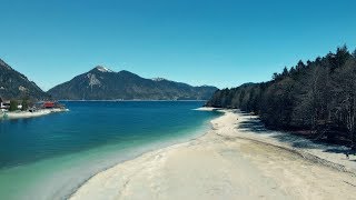 beautiful places in Bavaria  Walchensee THE BAVARIA CARIBIC DREAM 4K [upl. by Zevahc]