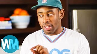 Top 10 Funniest Tyler The Creator Moments [upl. by Yecies378]